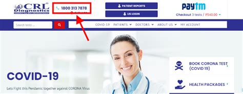crl diagnostics report download|Covid.